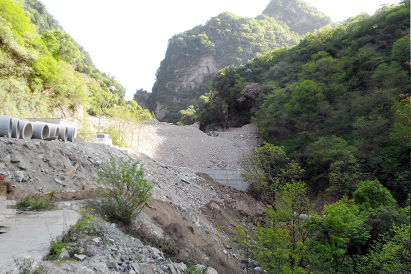 林光村隧道弃渣场